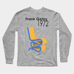 Frank Gehry Chair Long Sleeve T-Shirt